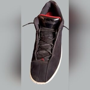 Jordan Team Elite 2 Low Black Red AO1696-001 Men's Size 11 Used